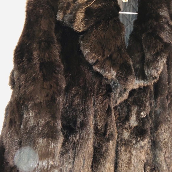 Vintage 1940’s Rabbit Fur Coat - Picture 2 of 7
